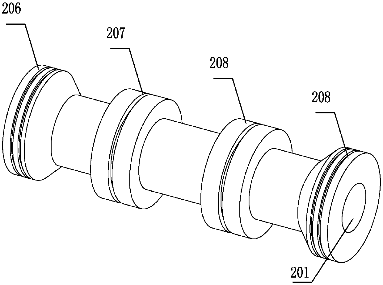 Full-bridge pilot control switch valve