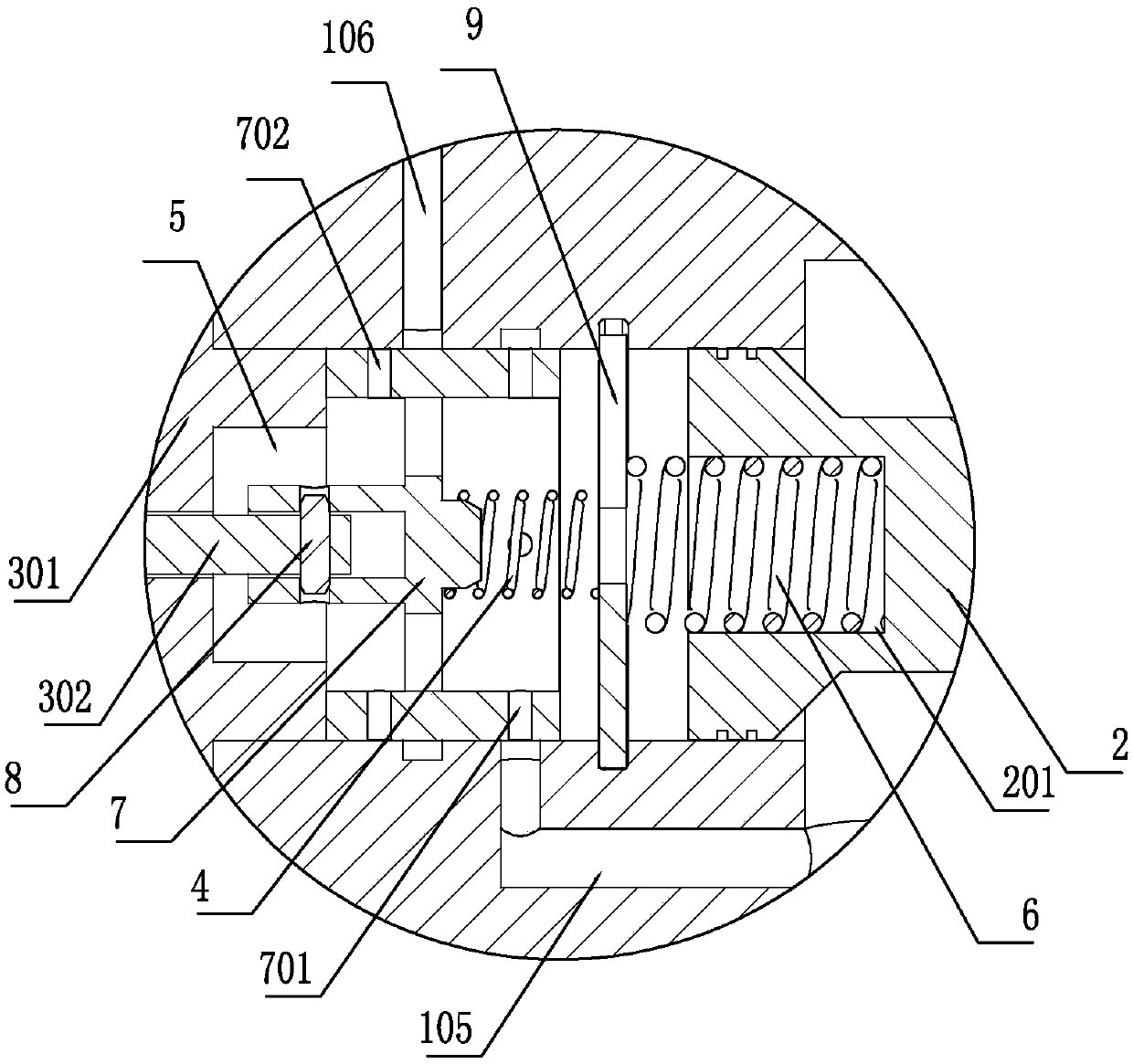 Full-bridge pilot control switch valve