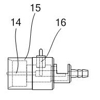 Lightning protection automatic switch for satellite television receiver