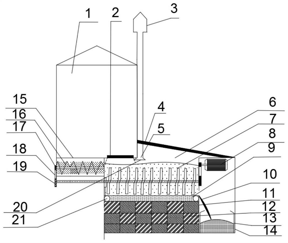 Squatting pan type ecological pit toilet