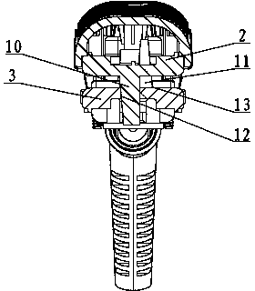 Baffle-type hairdressing device