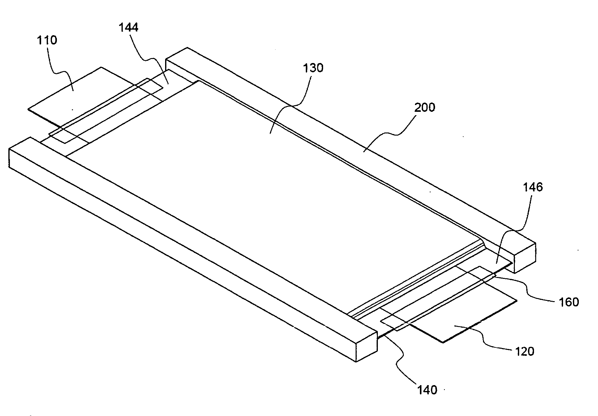 Secondary battery of novel structure and battery pack having the same