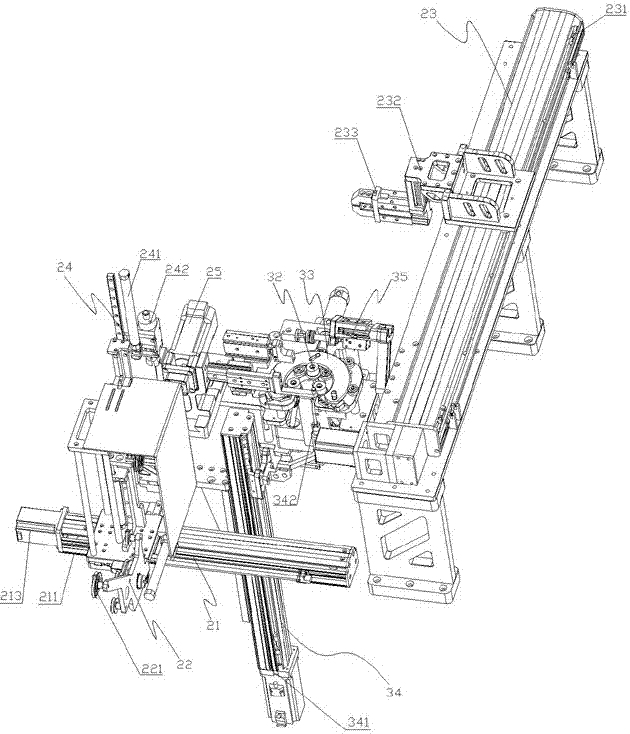 A fully automatic thick-diameter inductance winding machine