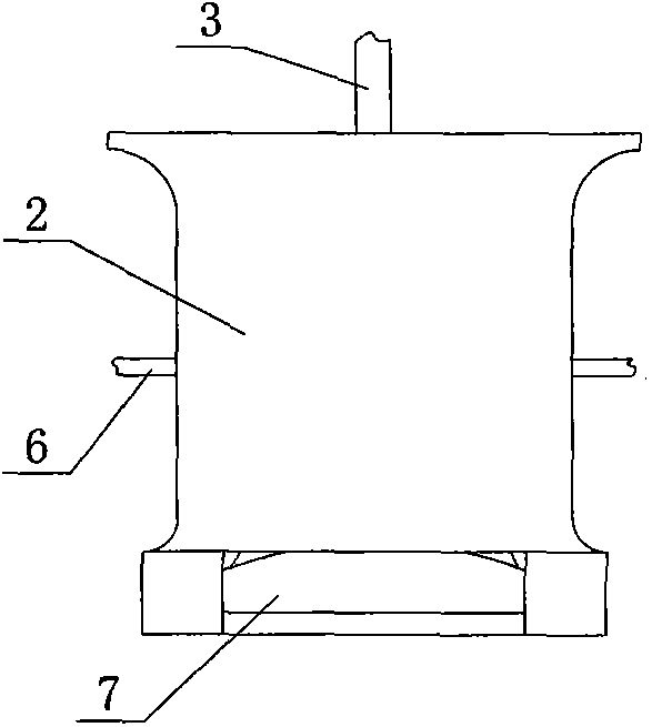 Ore dressing stirring tank