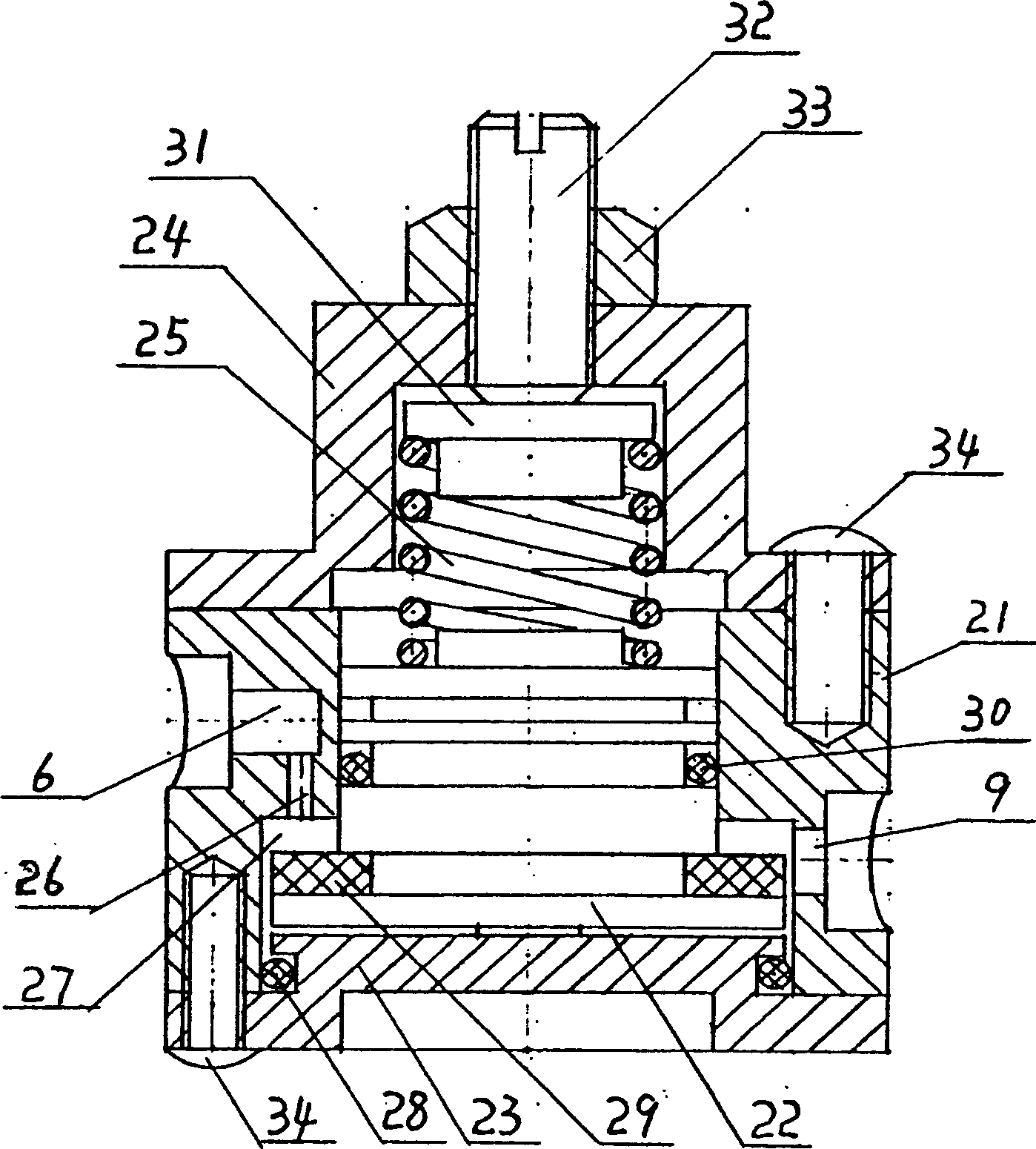 Self lifting pressure liquid fuel gasifying burning stove