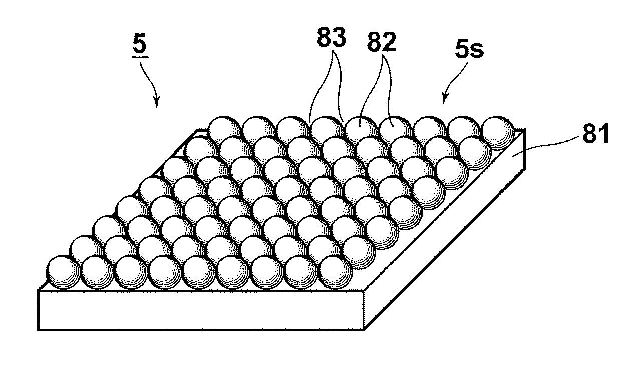 Substrate for mass spectrometry and mass spectrometry method