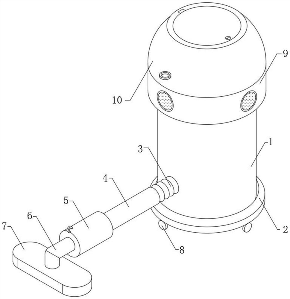 Pedal cleaning device for escalator