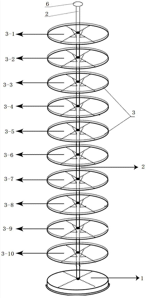 Grain size measurement barrel for seeds and application thereof