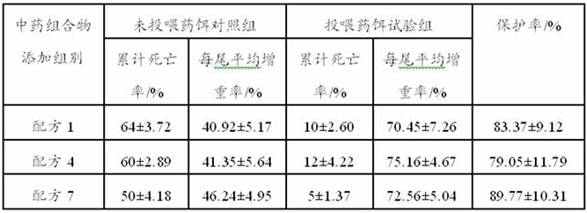 A kind of traditional Chinese medicine composition for preventing and treating fish visceral white spot disease and its preparation method and application