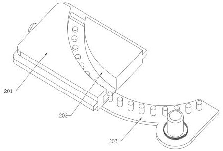 Multi-angle cutting device for glass fiber reinforced plastic tube processing