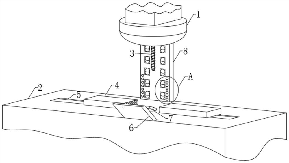 A copper terminal processing equipment