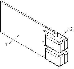 Wind resistance mechanism for flexible rapid rolling door