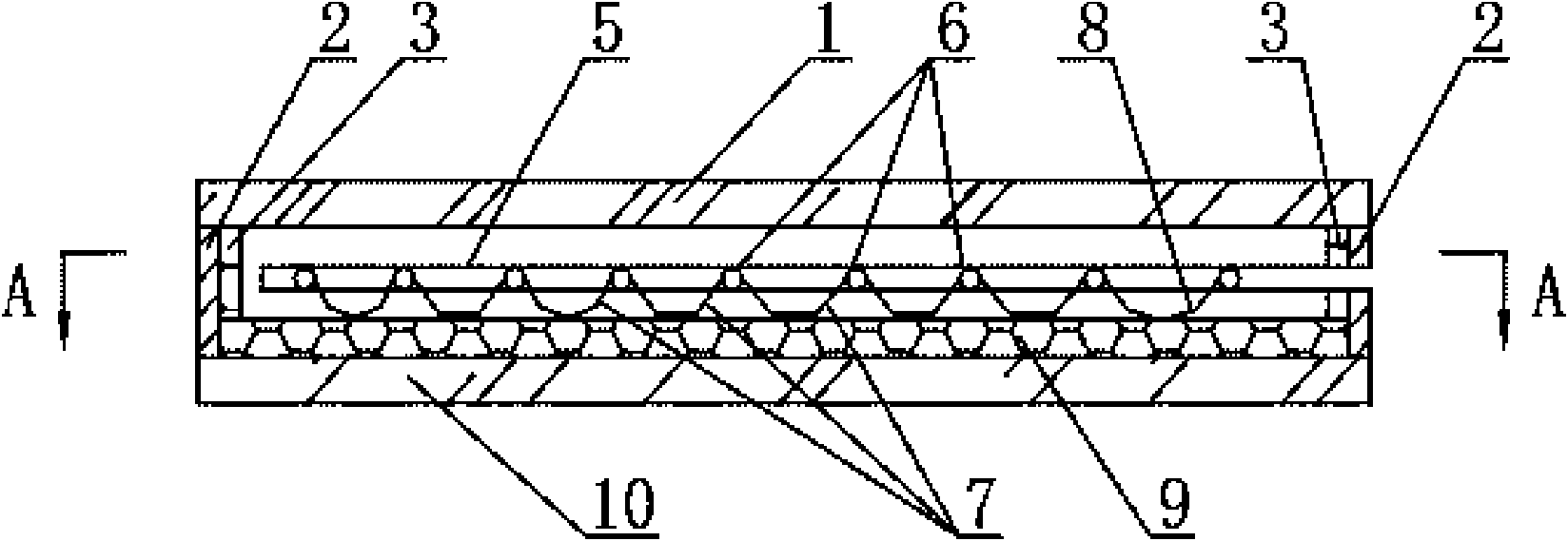 Flat plate solar heat collector