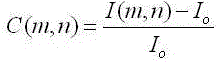 Evaluation Method of Absolute Contrast of Grayscale Image