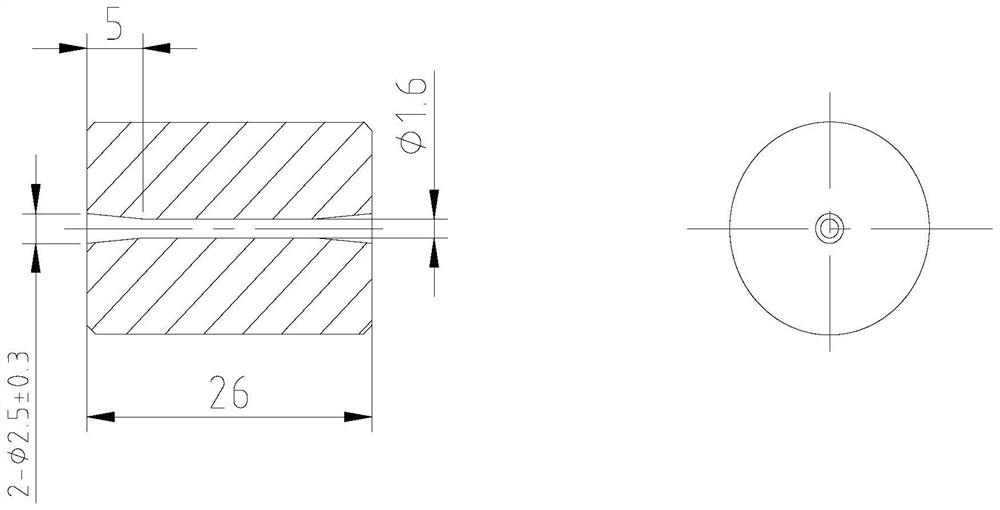 Guide hole machining method