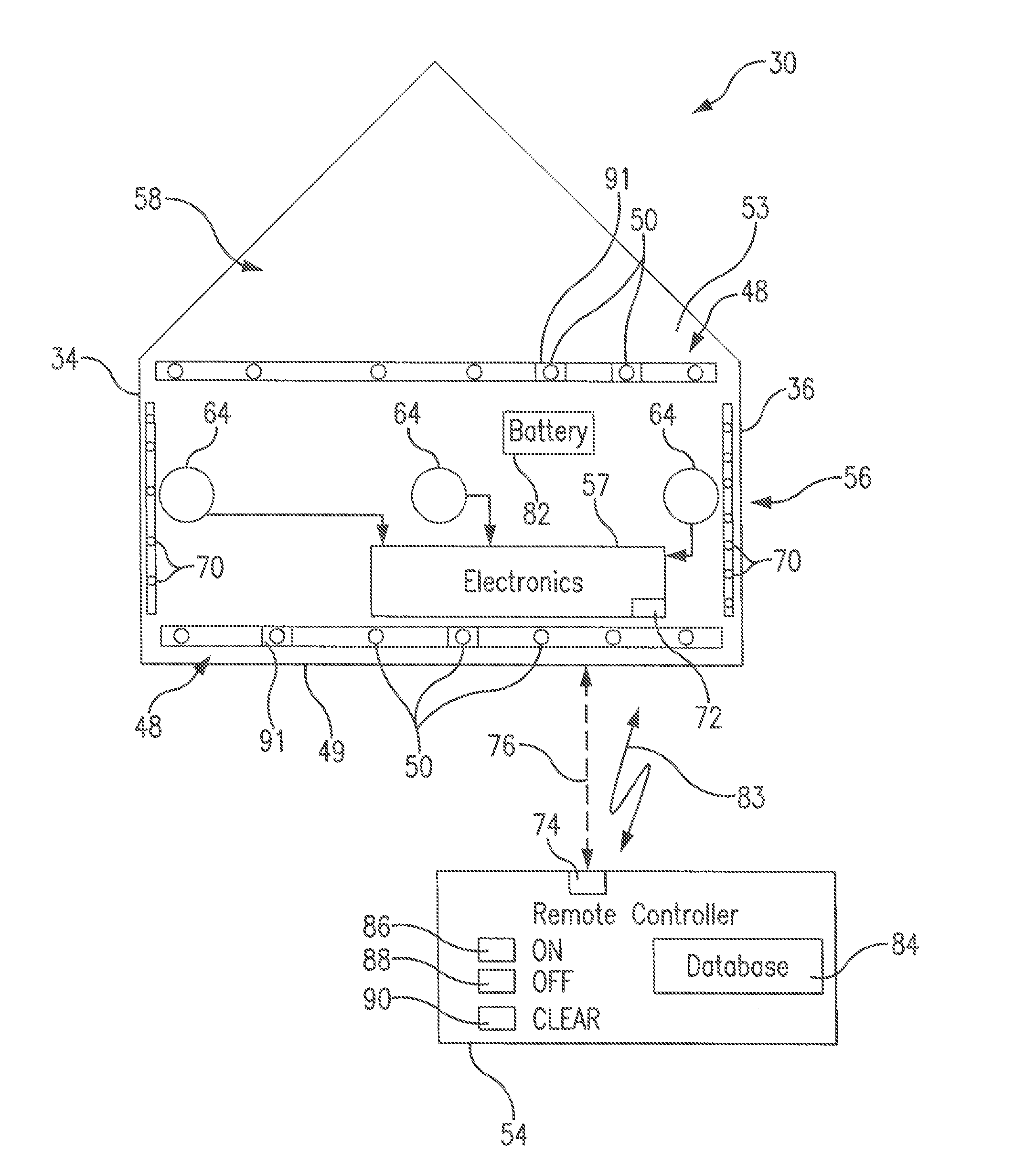 Electronic home plate for baseball and softball games and method for automatic determination of presence, position and speed of a ball relative to the strike zone