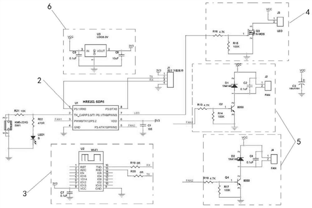 A Shaded Pole Motor Sleep Aid Device Drive Circuit