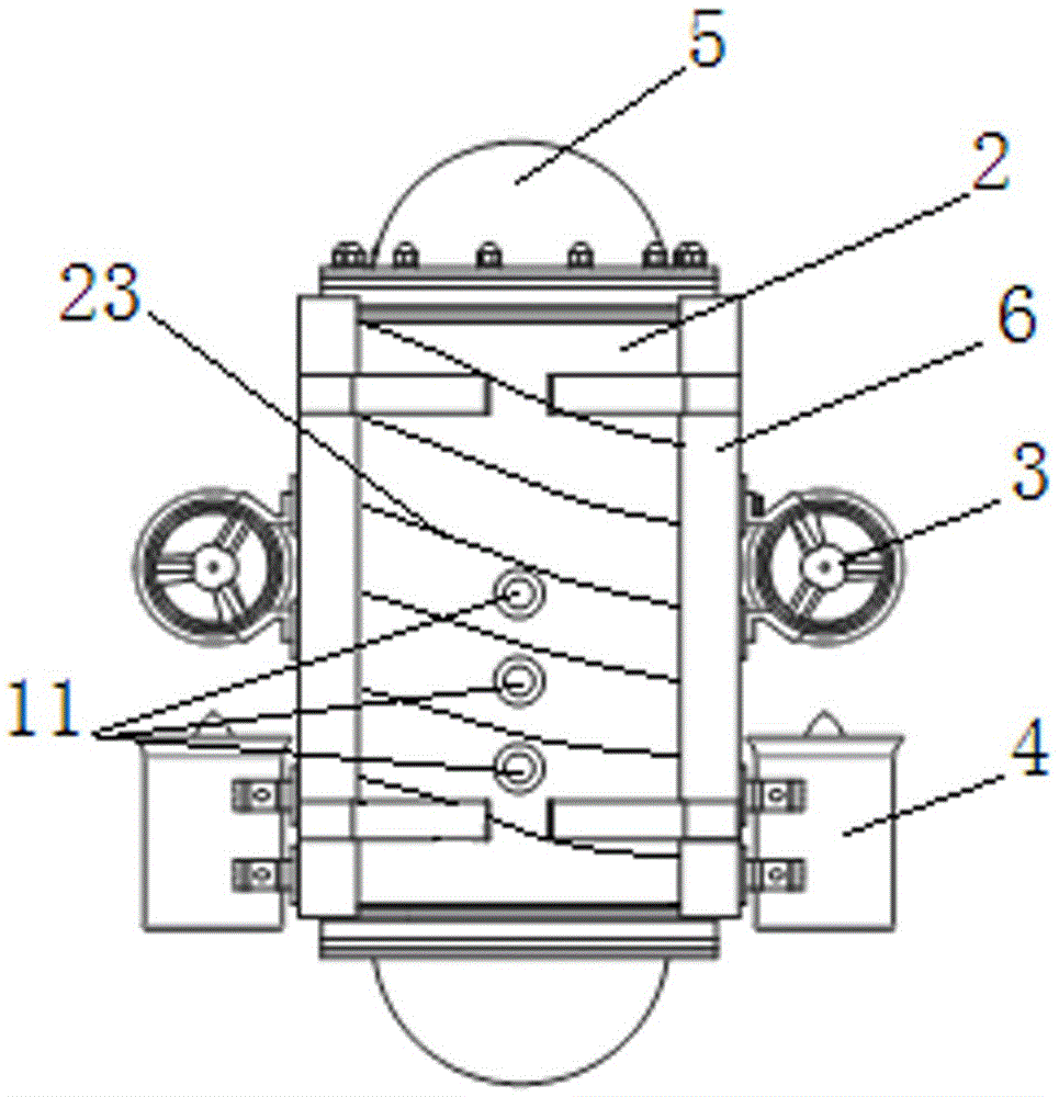 Miniature underwater observation robot