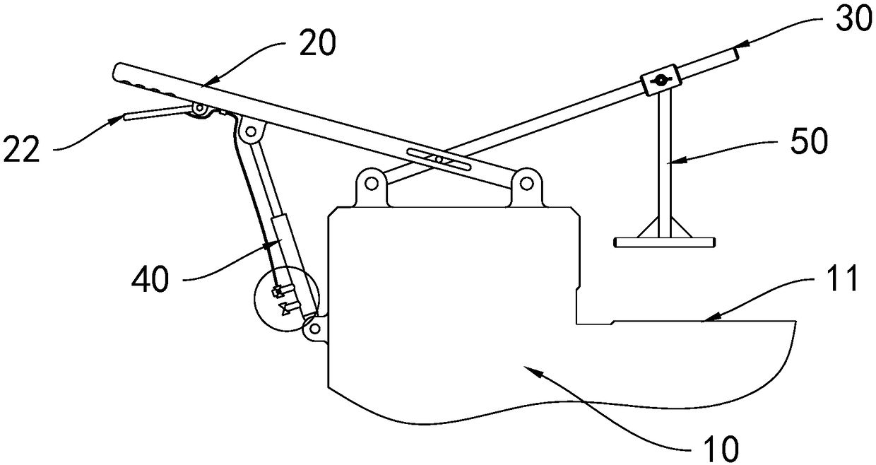 Labor-saving wooden door clamp