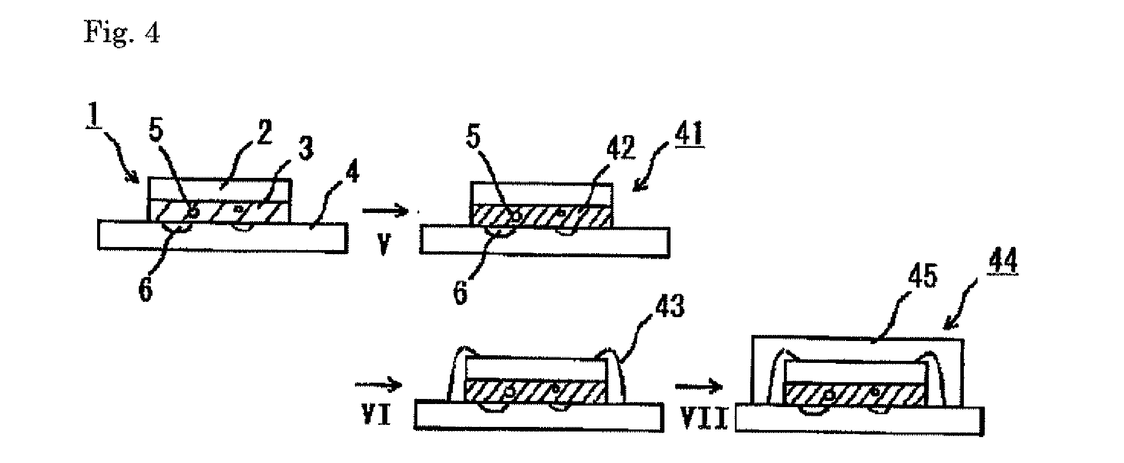 Process for manufacturing process of semiconductor device