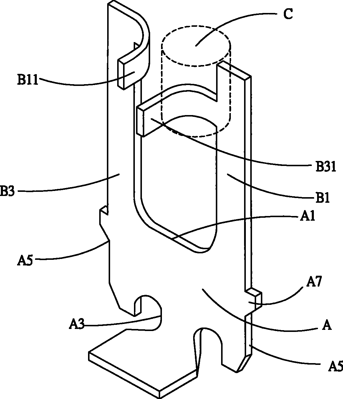 Electric connector terminal and manufacturing method thereof