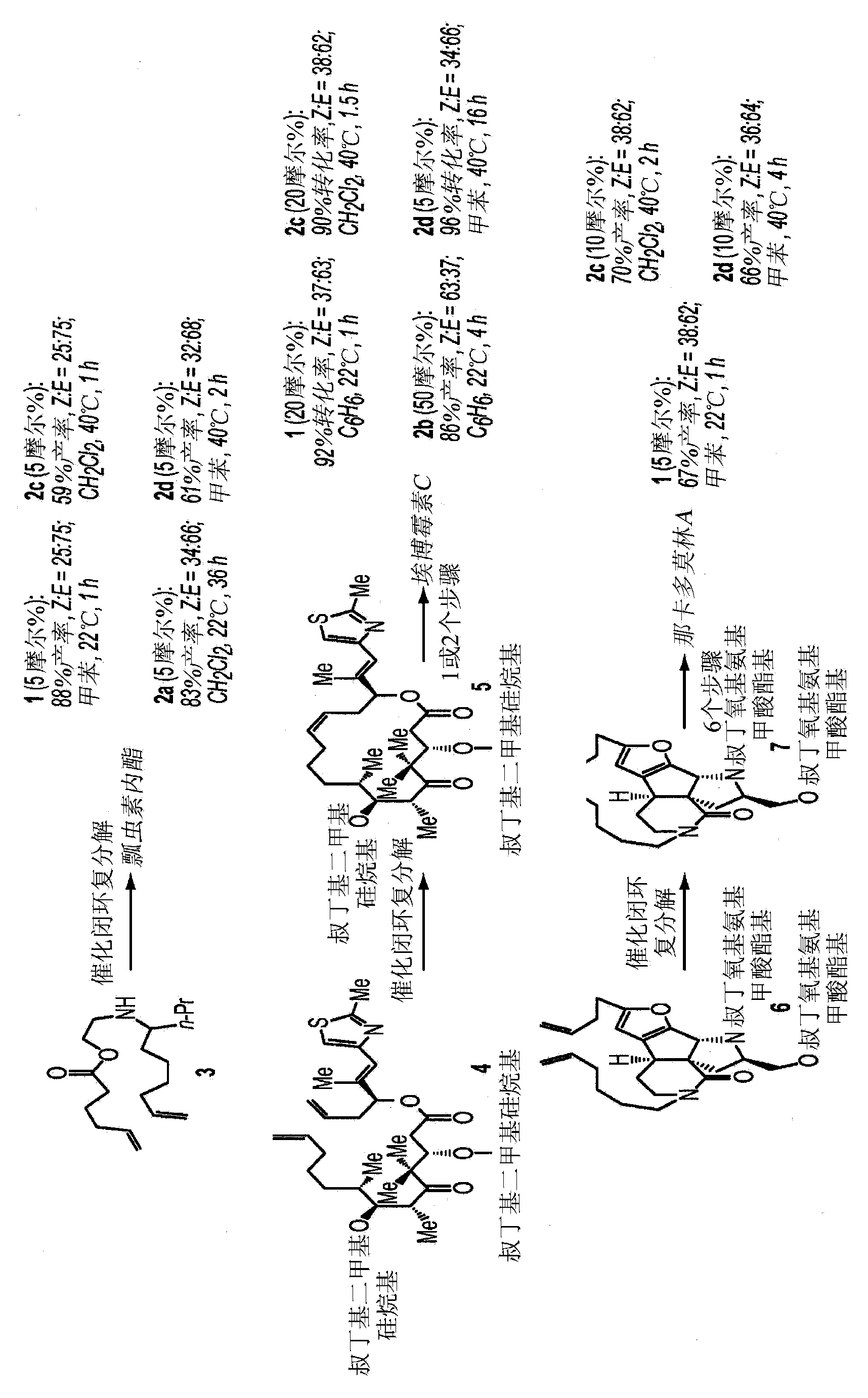 Z-selective ring-closing metathesis reactions