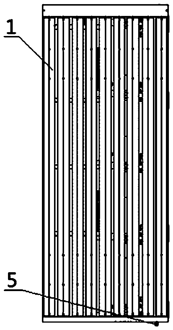 Device for releasing reinforcing plate welding internal stress and using method of device