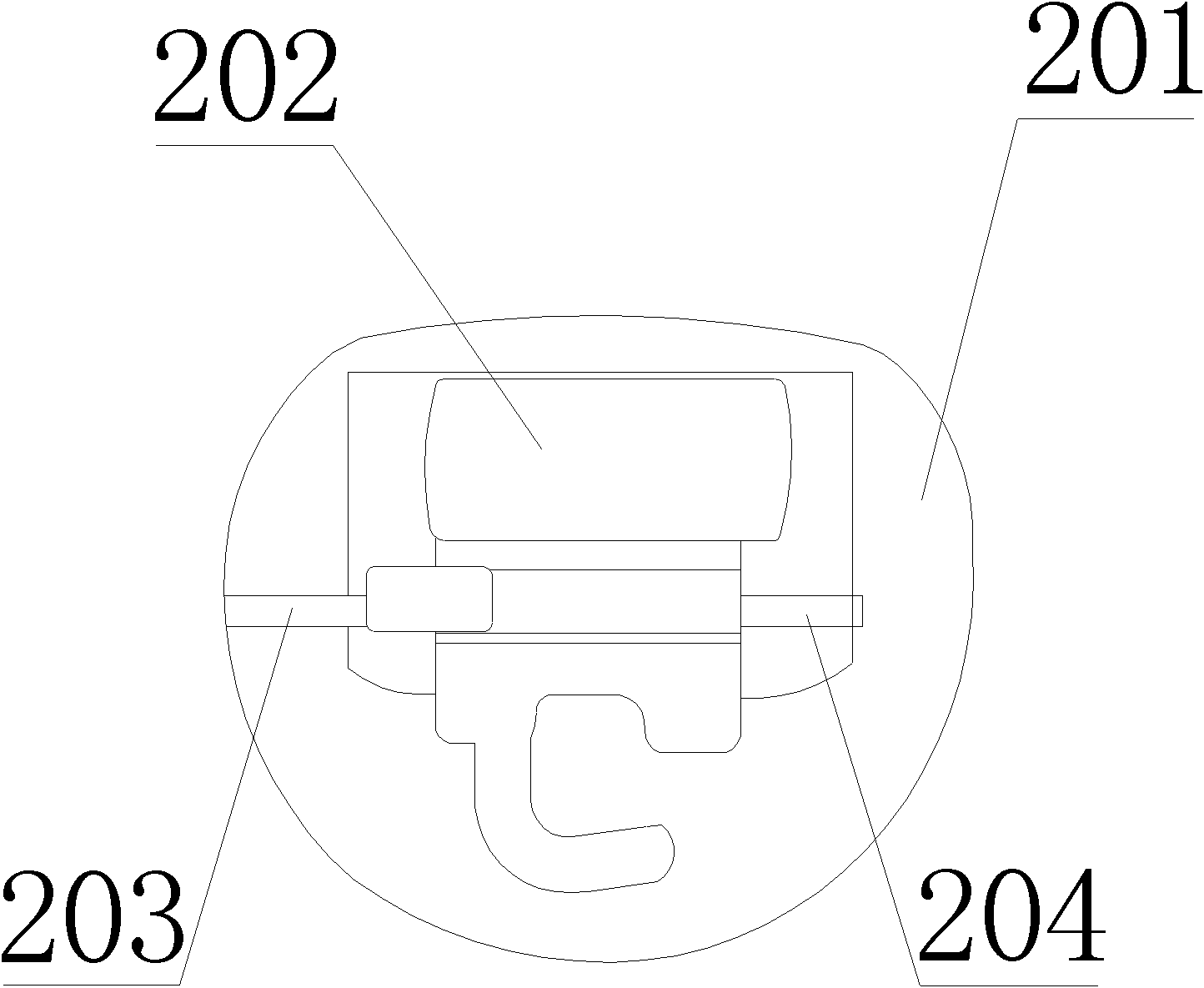 Fixed appliance end protection device