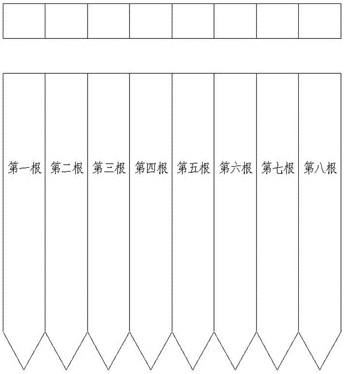 Pile-sinking construction method for deep riprap unfavorable geologic region