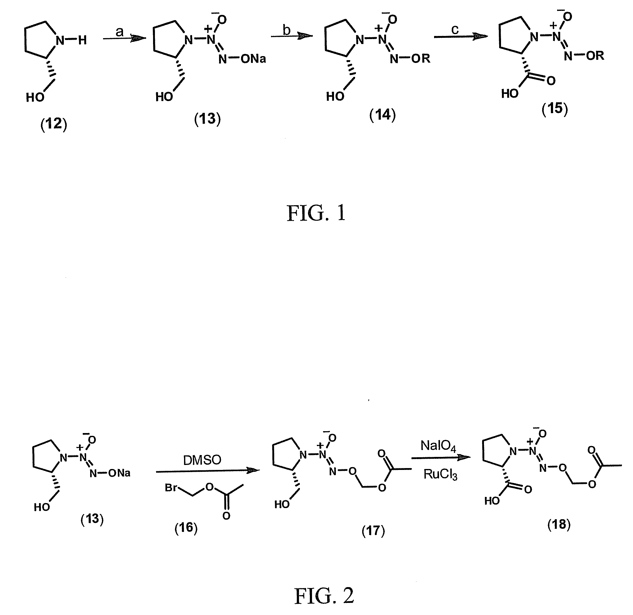 Diazeniumdiolated non-steroidal Anti-inflammatory drugs, compositions thereof, and related methods