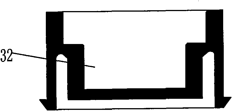 Sealing device capable of producing stealing identification mark