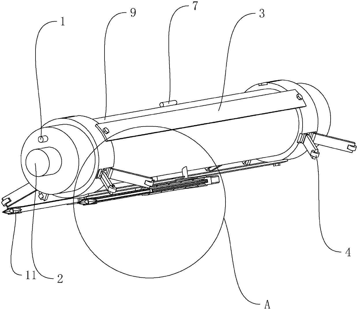 Pipeline detection wireless robot