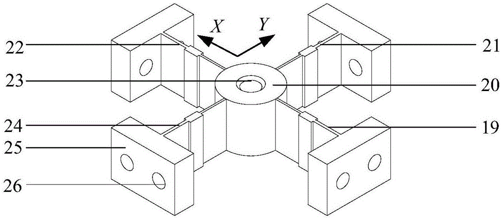 Two-dimensional high-frequency micro-amplitude vibrator based on flexible parallel mechanism