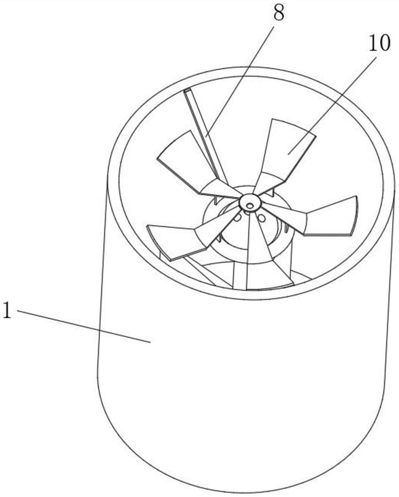 Sewage filtering and impurity removing device