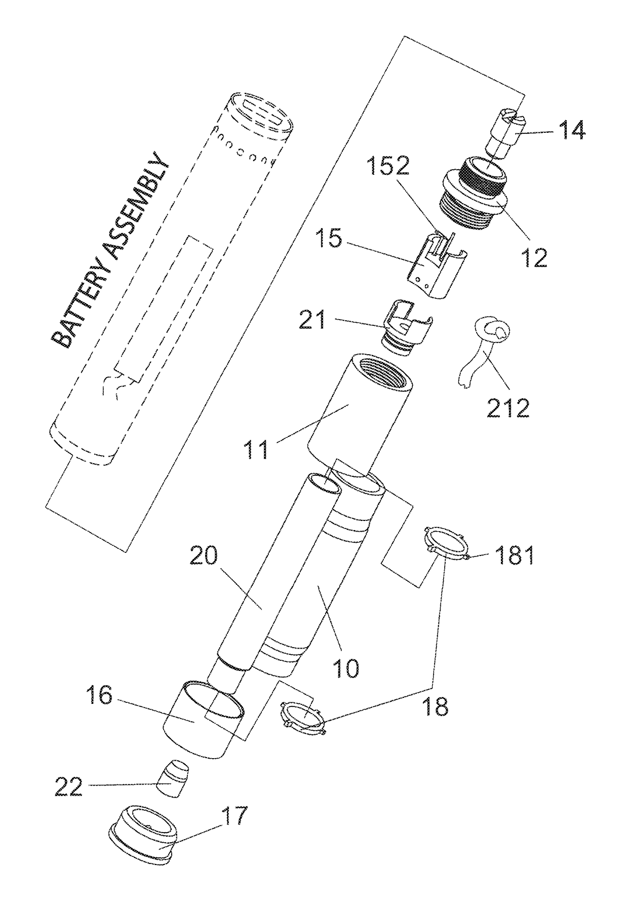 Atomizer for an electronic cigarette