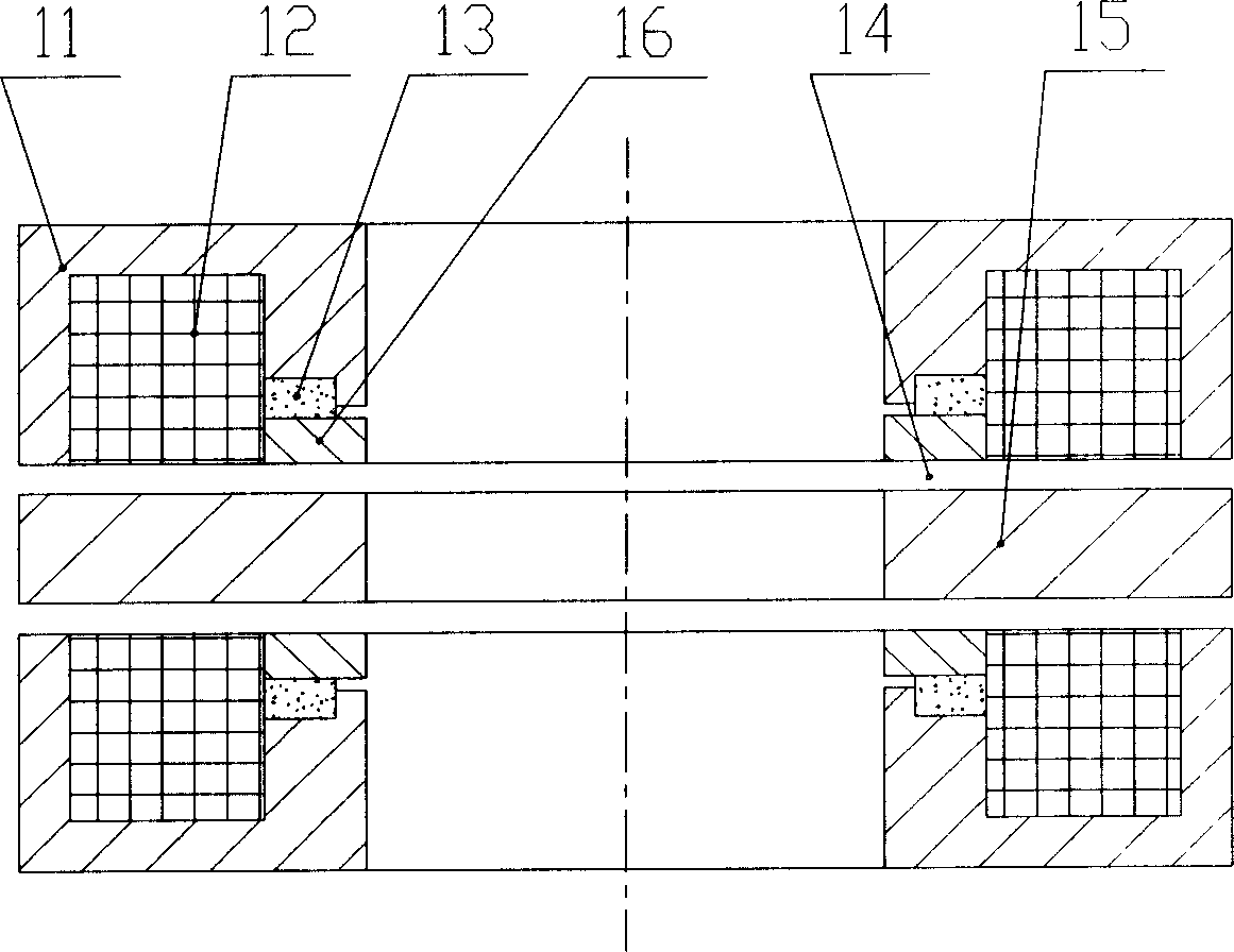 Energy-storing flywheel system with magnetic suspension for spacecraft