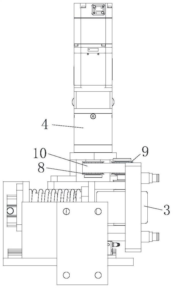 Transverse moving device for unmanned aerial vehicle three-dimensional storing and taking equipment