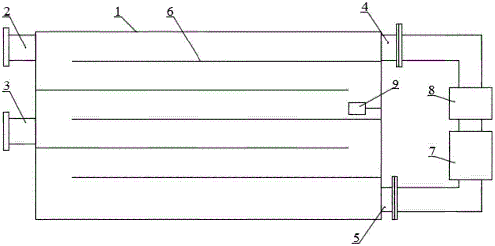 Water storage device with function of water quality detection