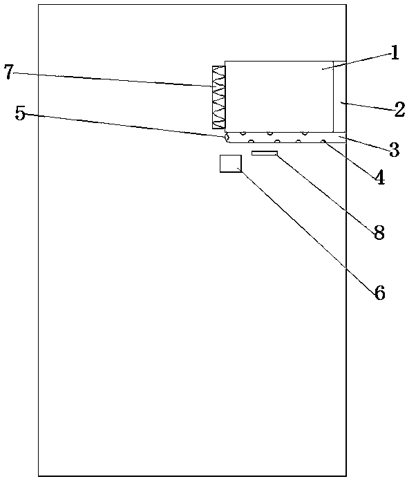 Locking device and unlocking method for mobile phone card slot