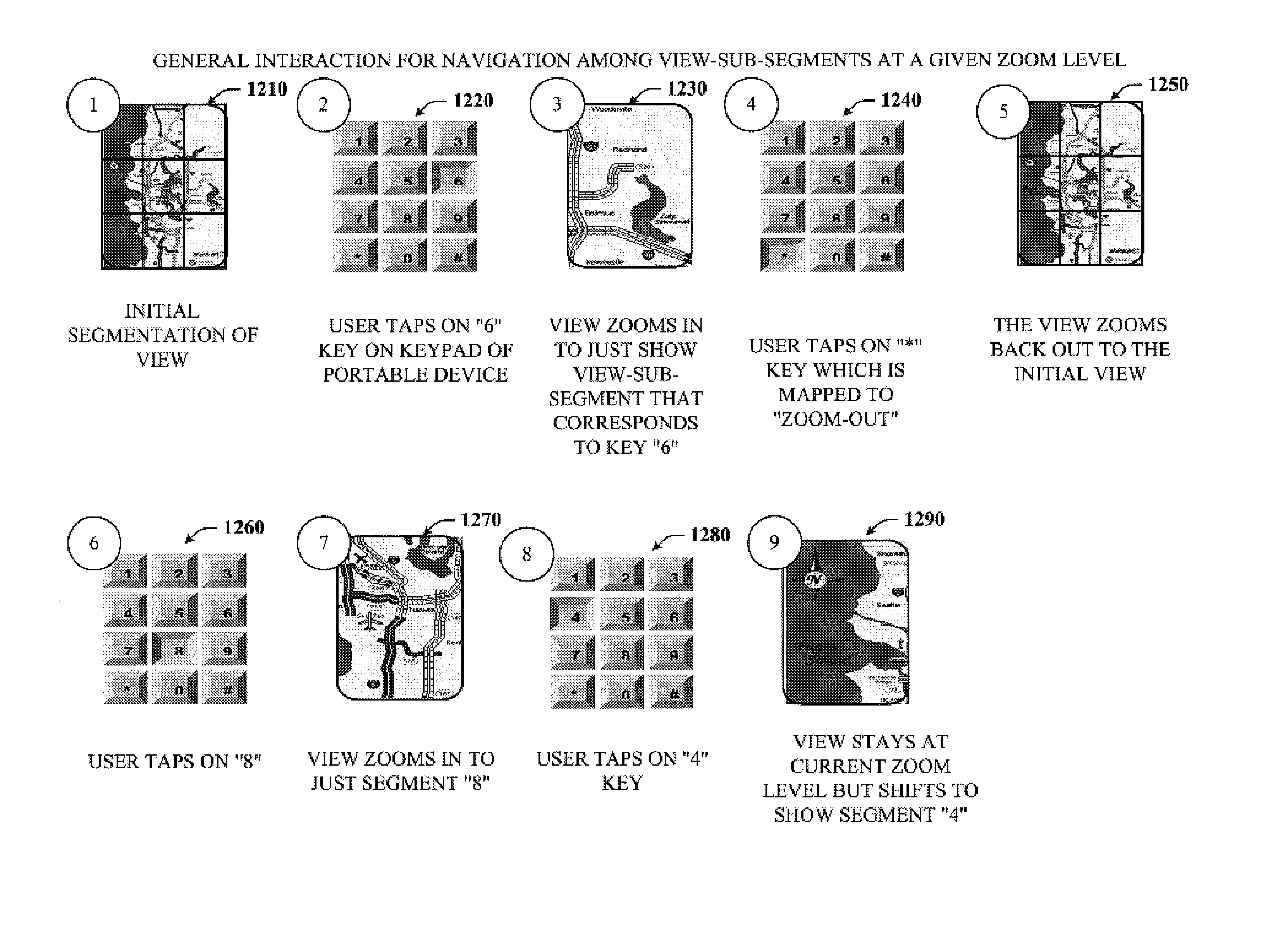 Key-based advanced navigation techniques