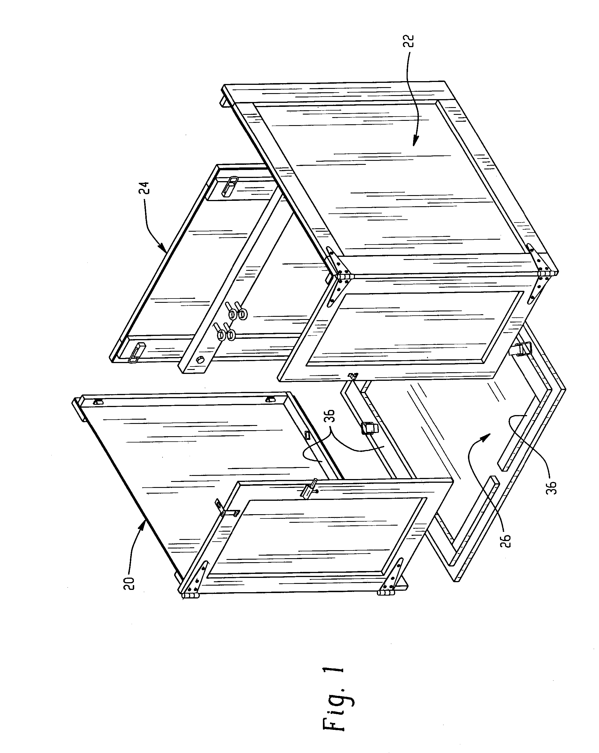 Portable, knockdown tack box with saddle rack (s)