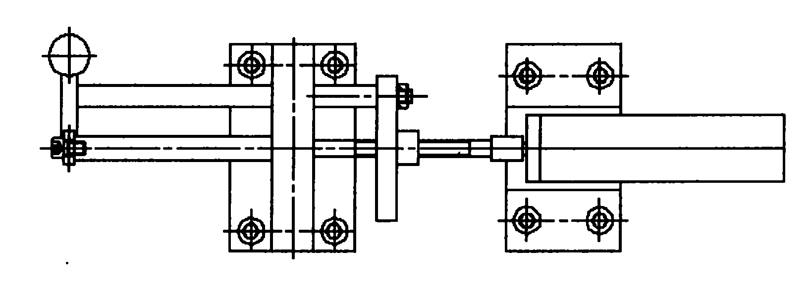 Simple pendulum type drop test device