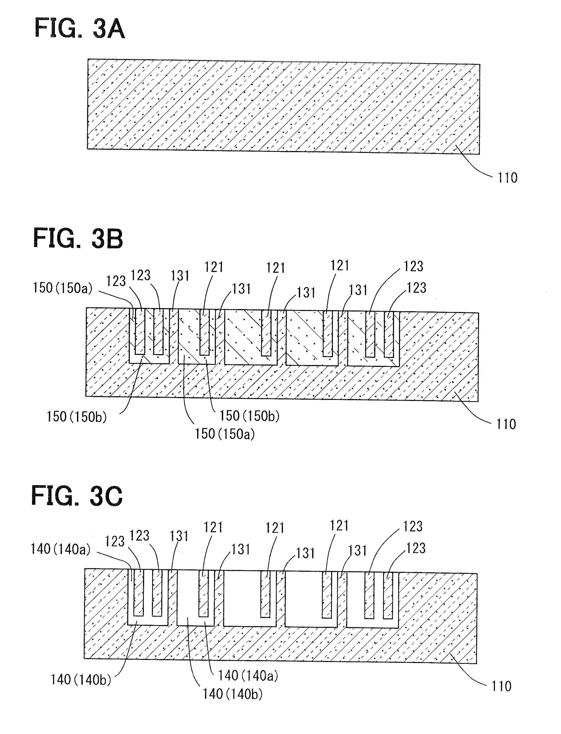 Manufacturing method of semiconductor device including etching step