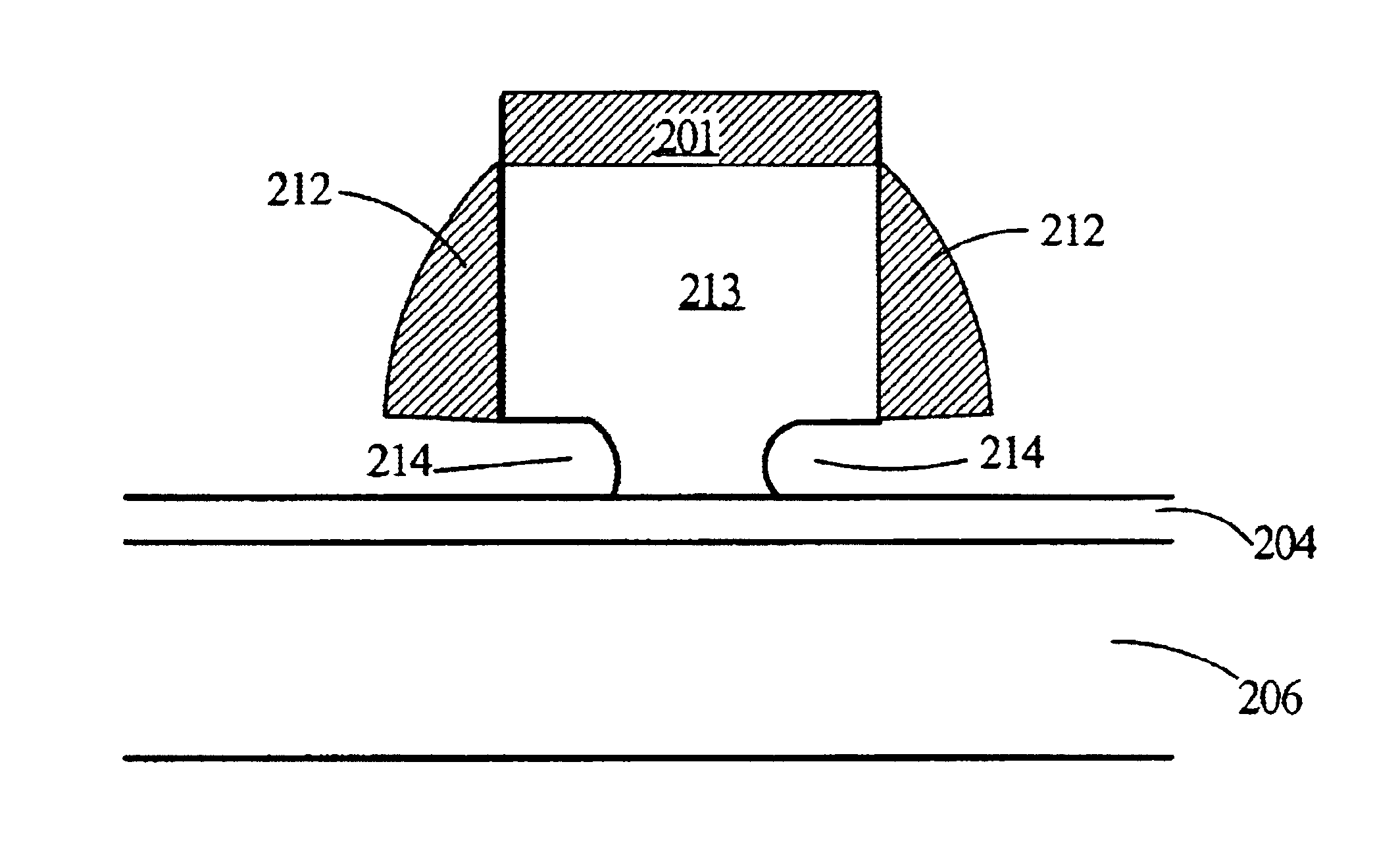 Notched gate structure fabrication