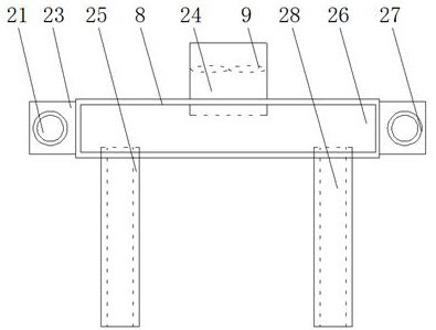 Silicon carbide sealing element raw material drying device and operation method thereof