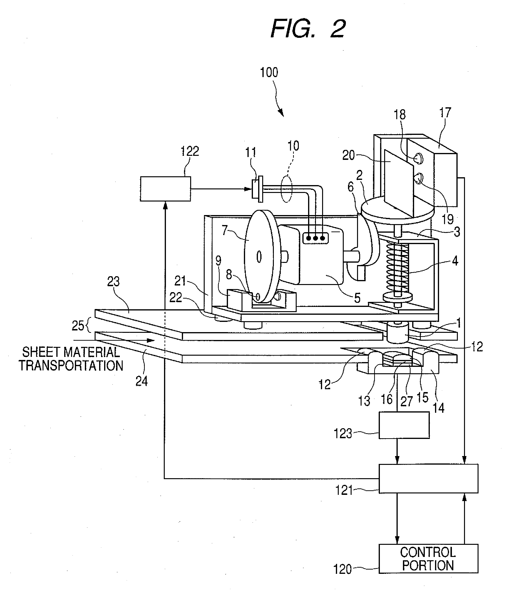 Sheet material information detection apparatus, sheet material processing apparatus, and sheet material information detection method