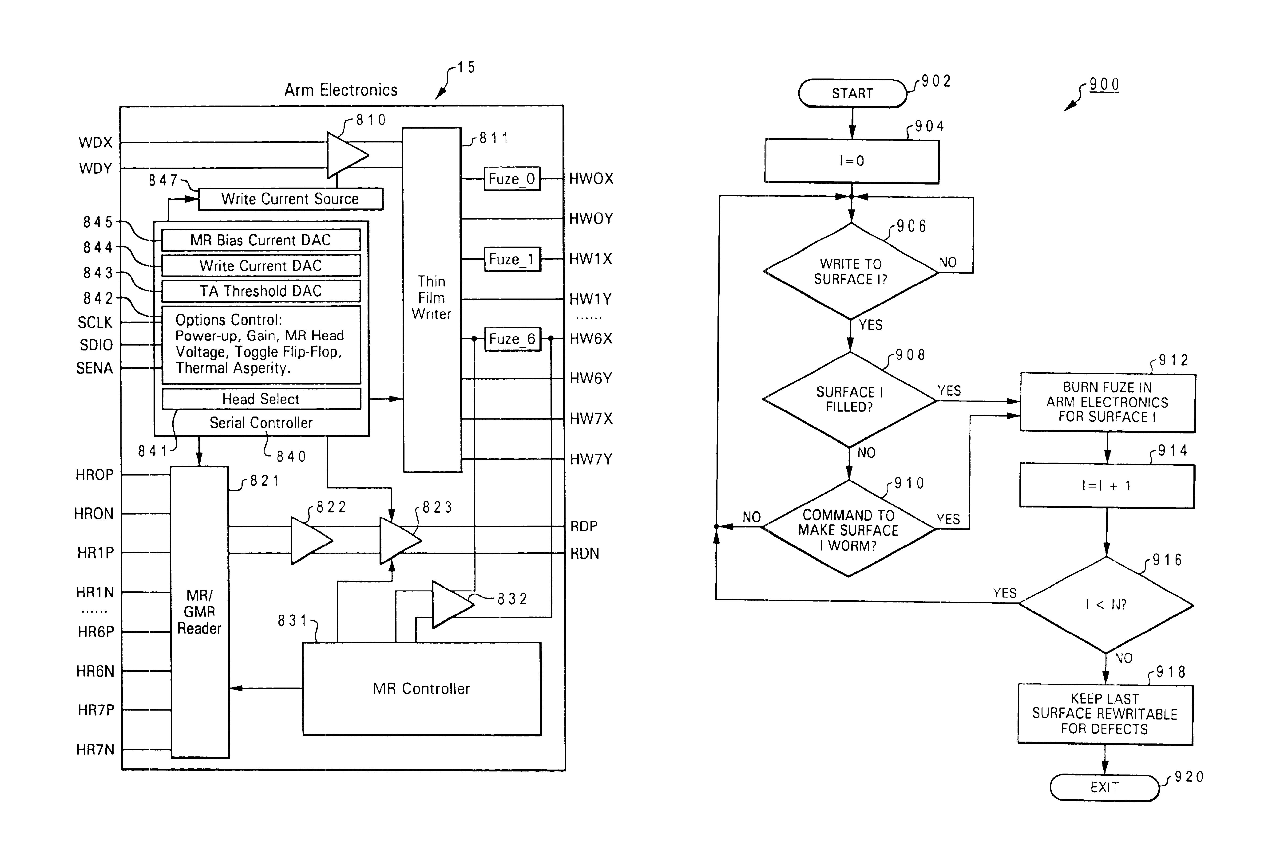 Write-once read-many hard disk drive