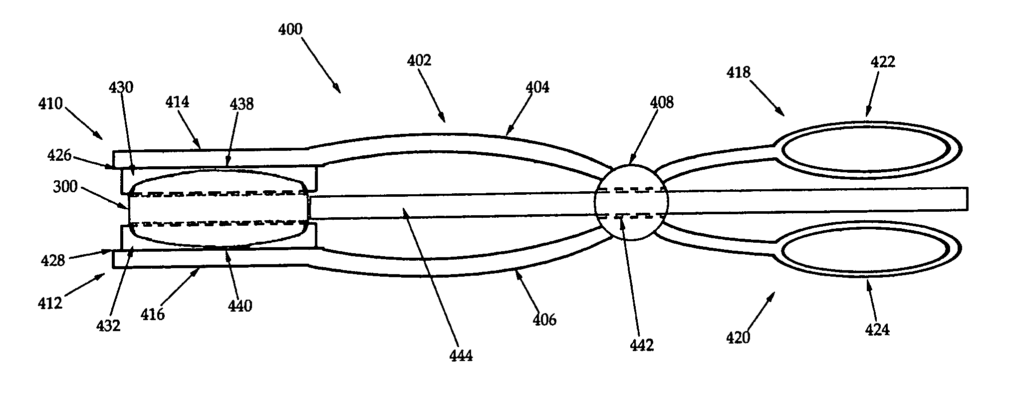 Spacer device and insertion instrument for use in anterior cervical fixation surgery