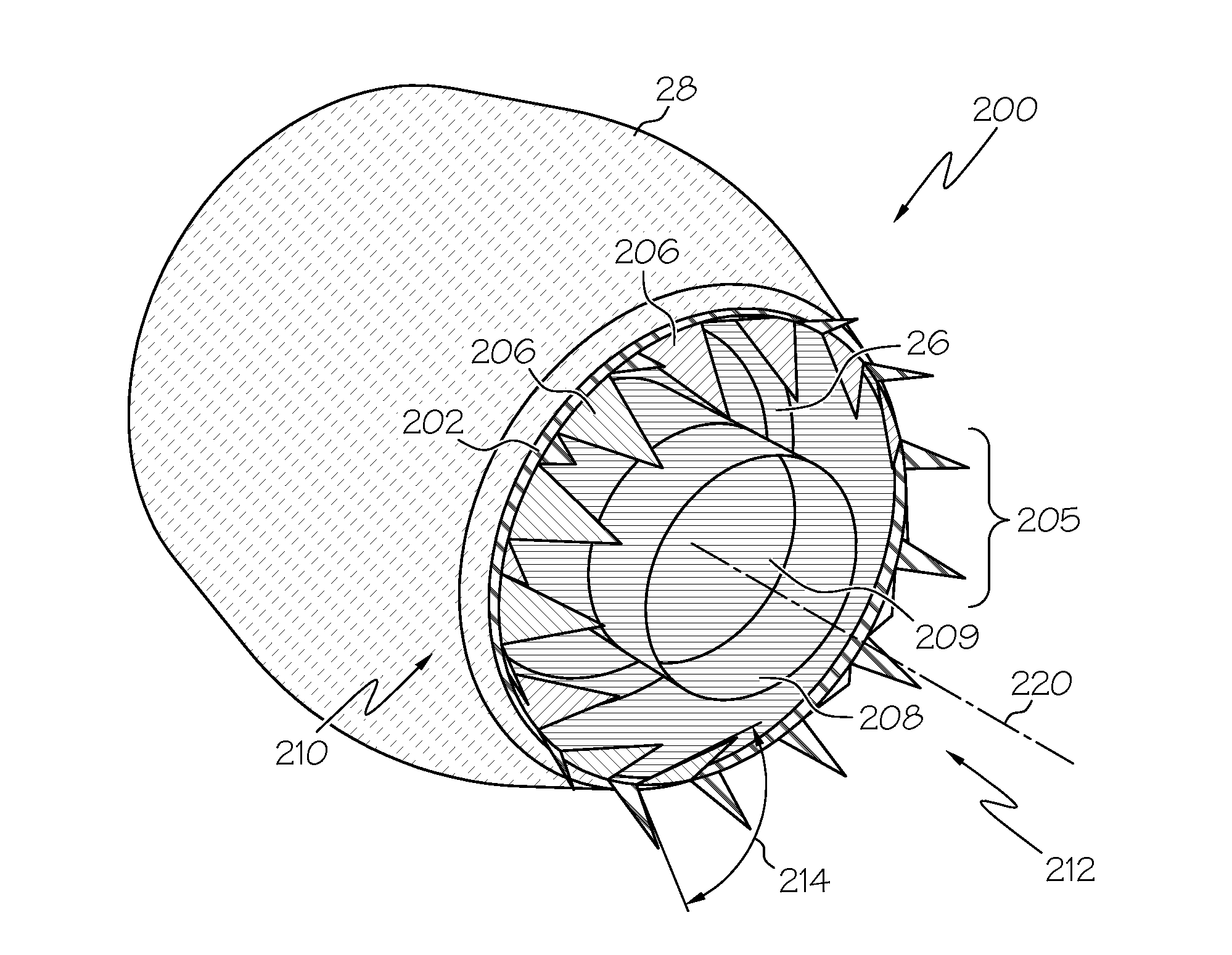 Compact mixer with trimmable open centerbody