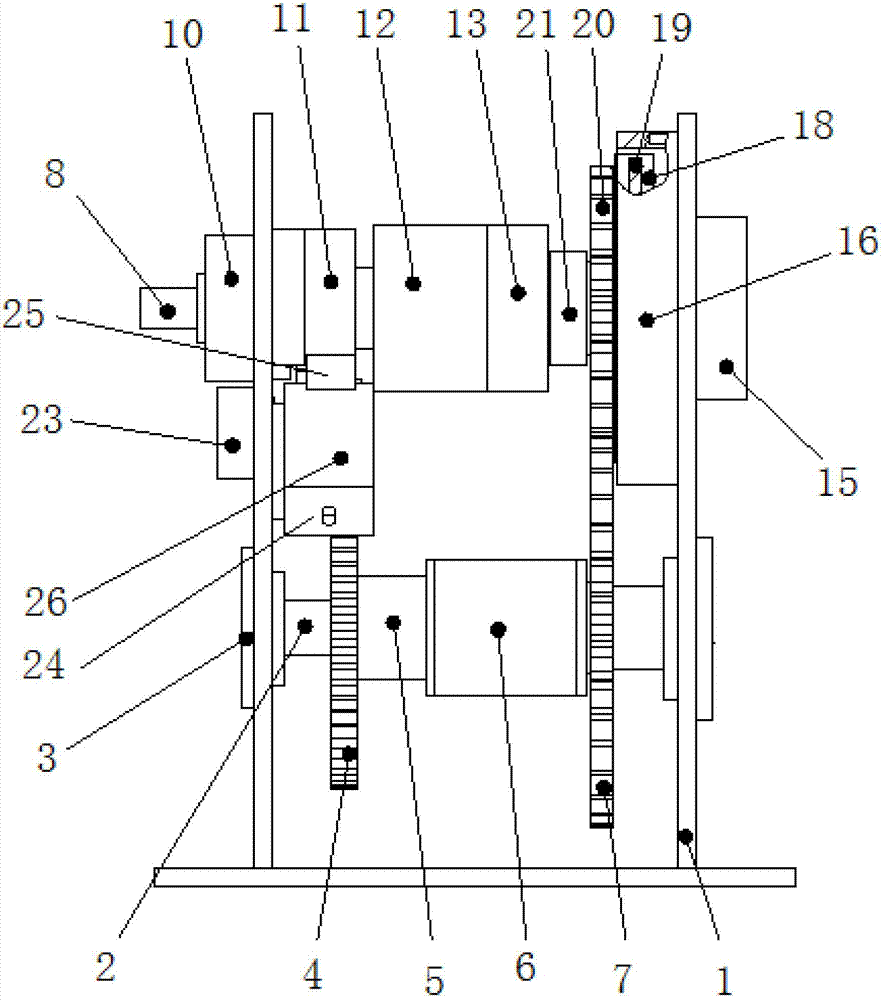 Heavy ascending-descending putting-releasing device